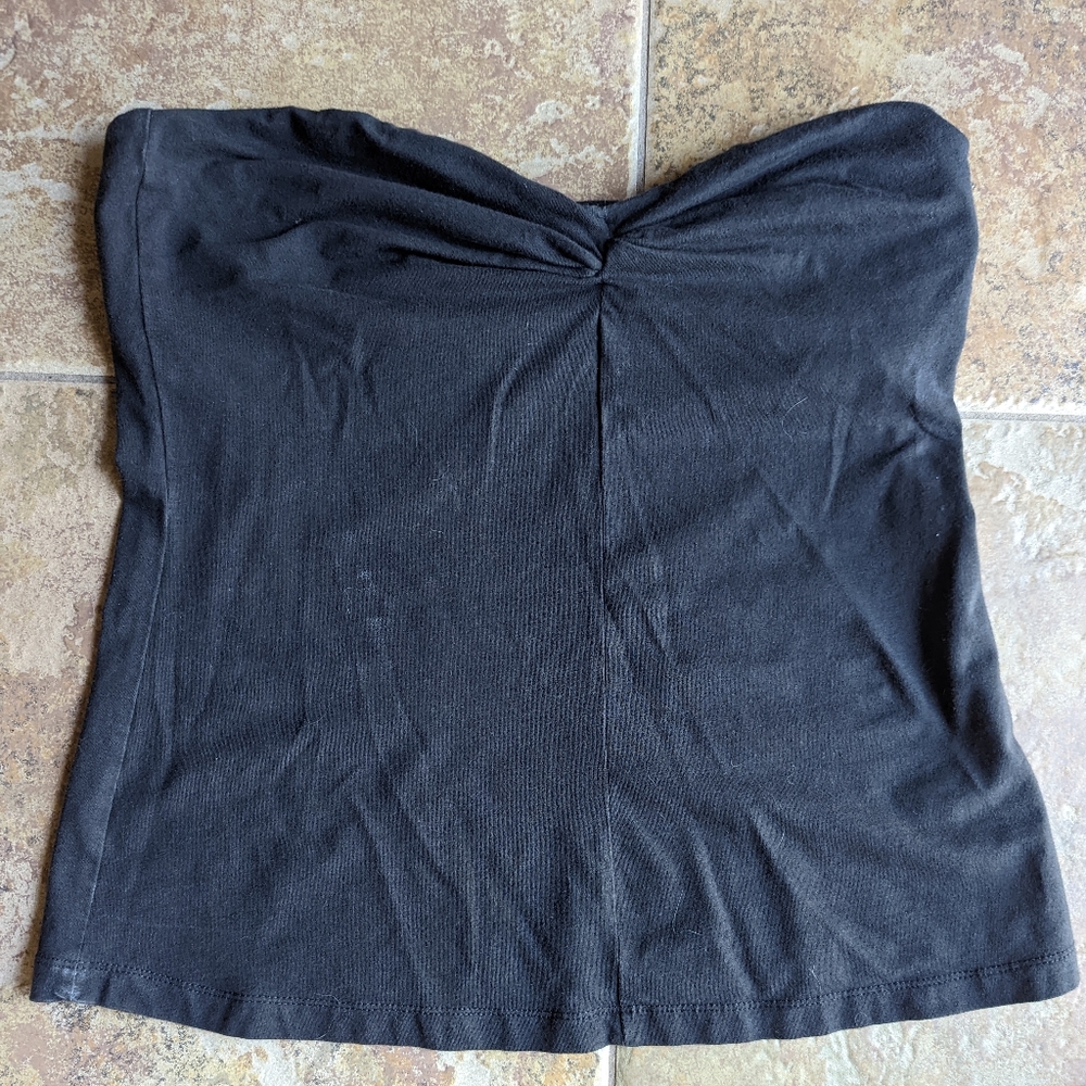Strapless shirt